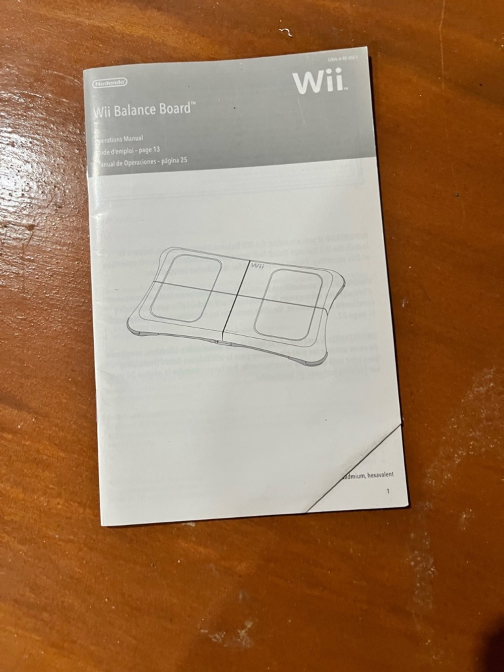 Nintendo Wii White Balance Board with Manual - Picture 4 of 5